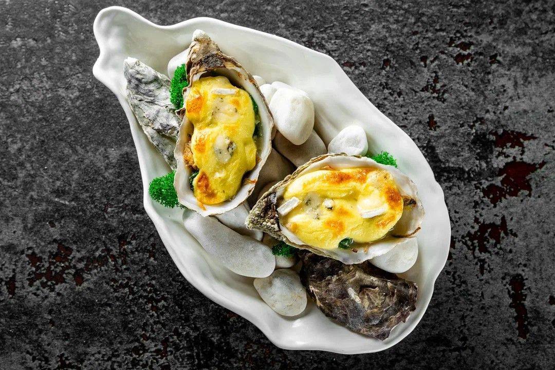 Baked oyster  <br>