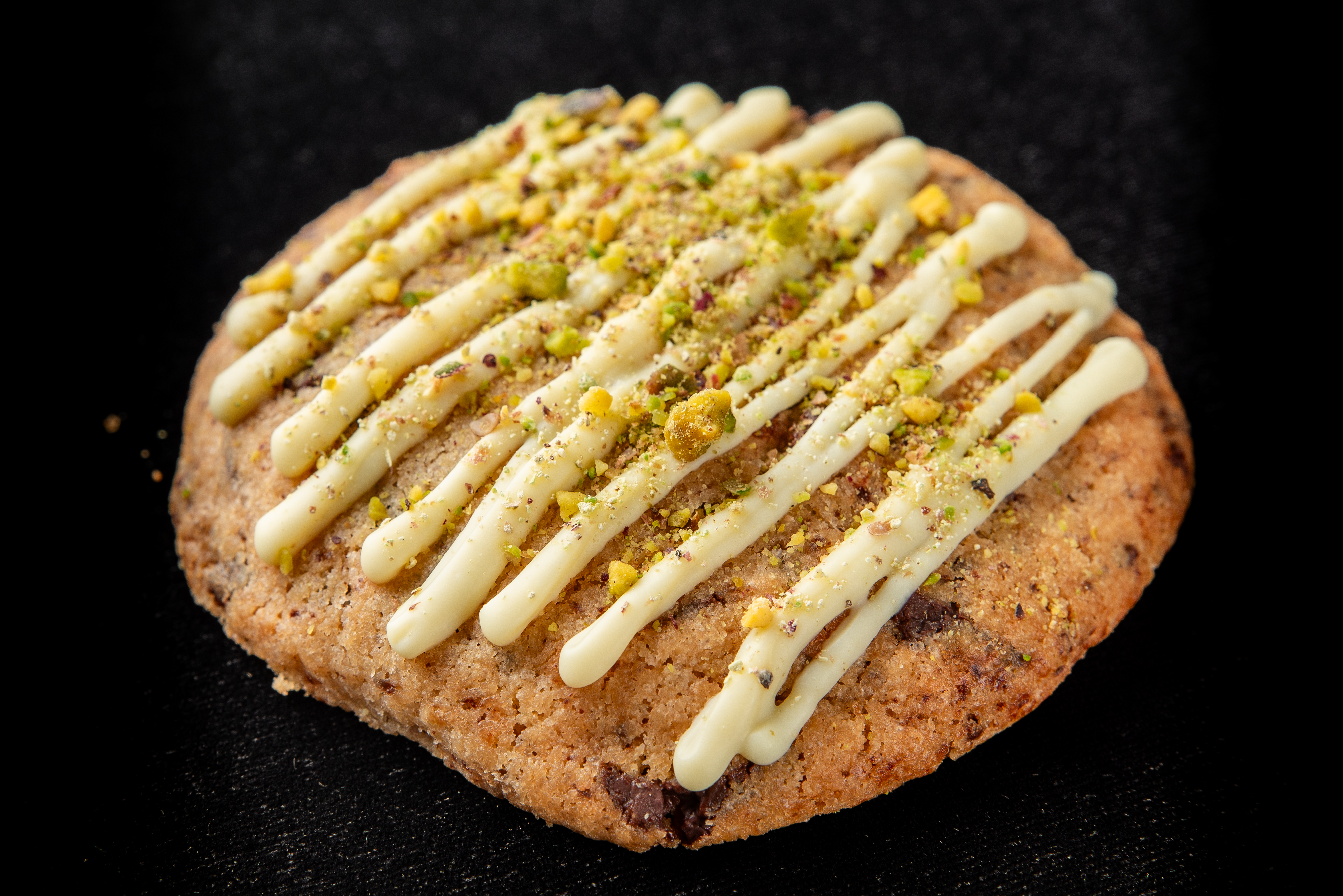 Chef's cookies. Cherry and pistachio